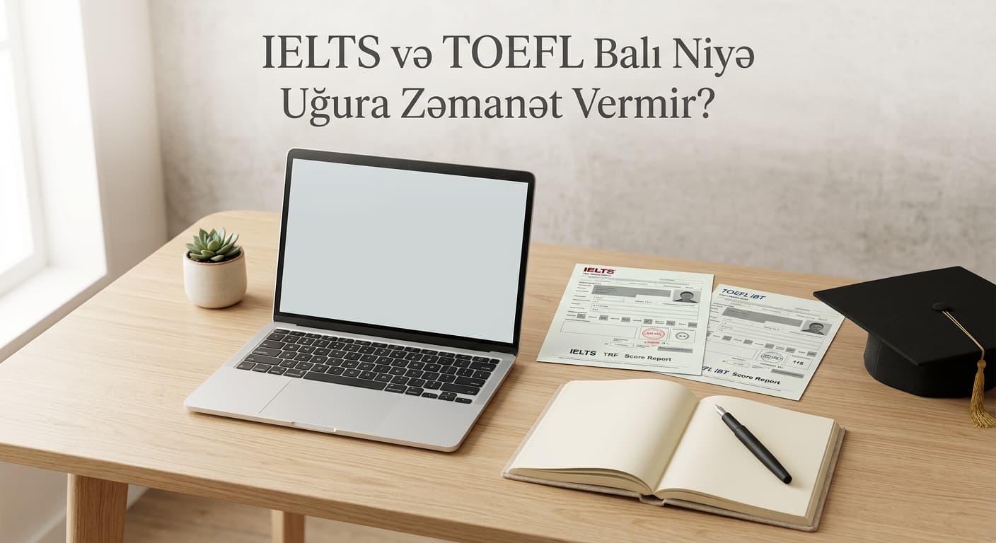 IELTS və TOEFL balı niyə universitetdə uğura zəmanət vermir?