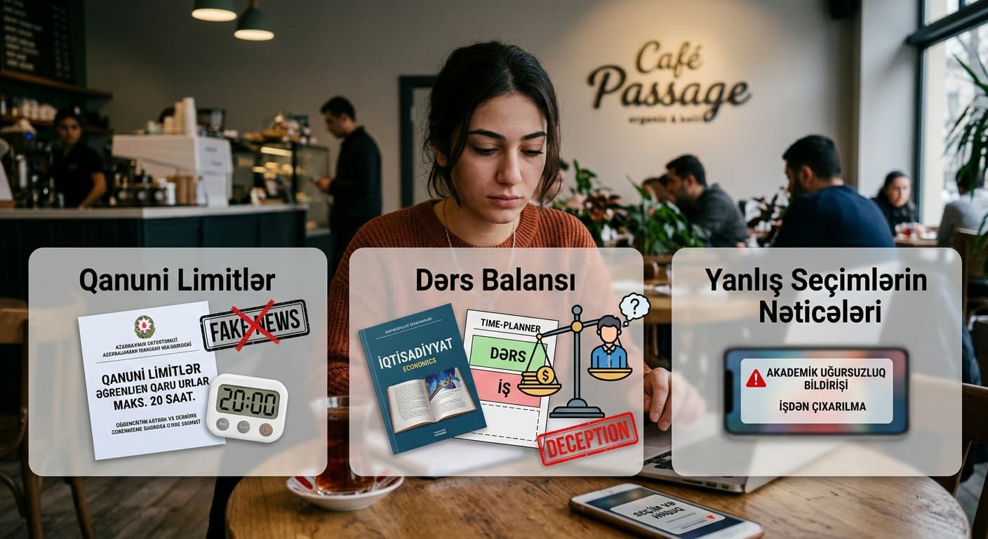 Tələbə işləmək: qanuni limitlər, dərs balansı və yanlış seçimlərin nəticələri
